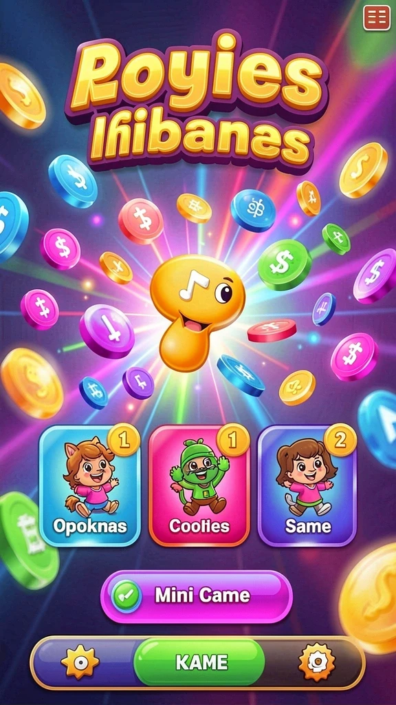 jepang77 - Karakter dalam game yang penuh warna dan variatif.