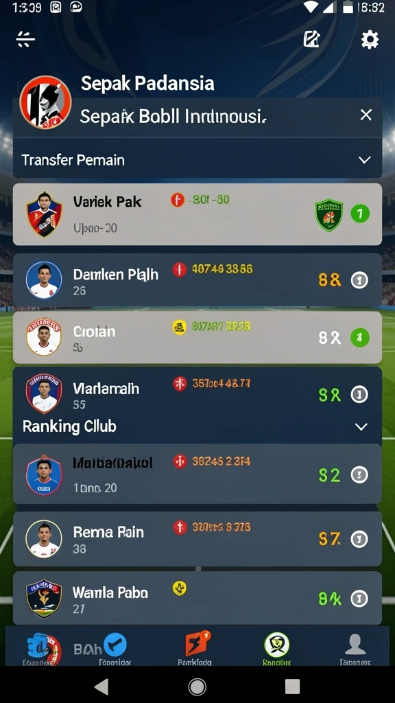 lucubet - Tampilan antarmuka pengguna yang menarik dan mudah digunakan.