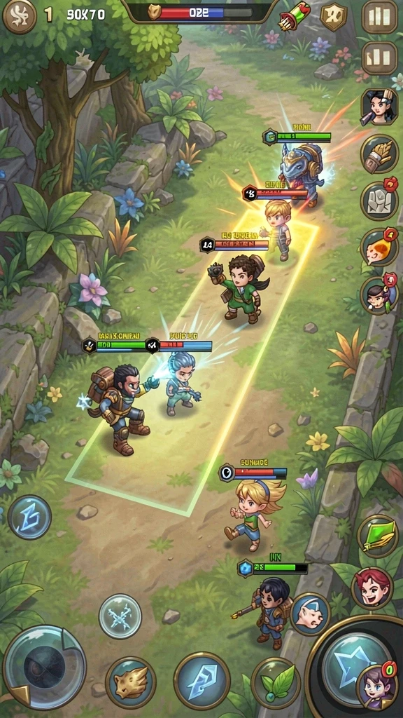 mega777 - Screenshot menunjukkan permainan di layar, menampilkan grafis yang tajam.